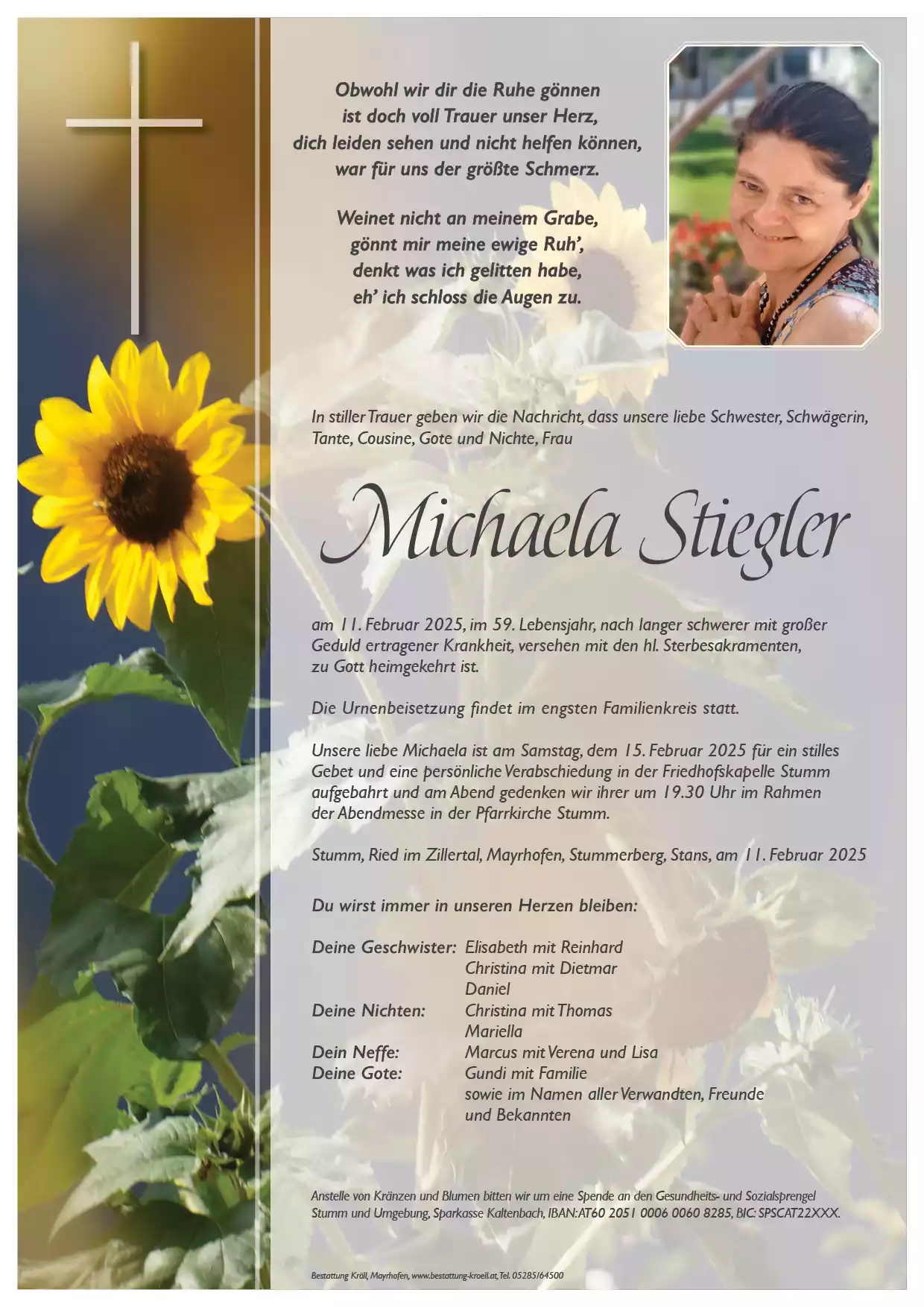 Parte von Michaela Stiegler